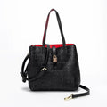 CH Simple Large Capacity Embossed Women's Shoulder Bag Pure Color Letter Pattern Design 2024 Fashion Luxury Backpacks