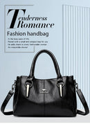 Genuine 3Layers High Quality Soft PU Leather Ladies Shoulder Crossbody Bags for Women  Luxury Handbags  Women  Designer A Main