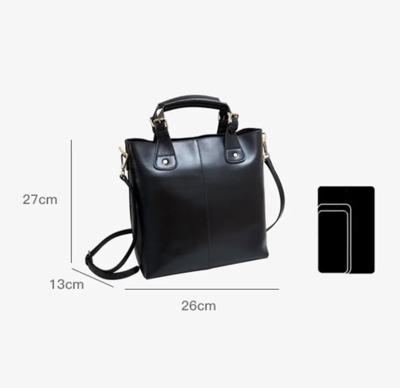 Bolsa Feminina ZENCY – Couro Legitimo & Design Sofisticad
