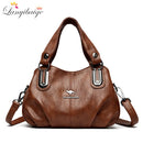 Genuine Brand Leather Women Handbag Luxury Designer Shoulder Crossbody Bags Ladies Purse Messenger Tote Bag Female Commuting Bag