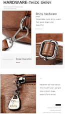 Genuine Brand Leather Women Handbag Luxury Designer Shoulder Crossbody Bags Ladies Purse Messenger Tote Bag Female Commuting Bag