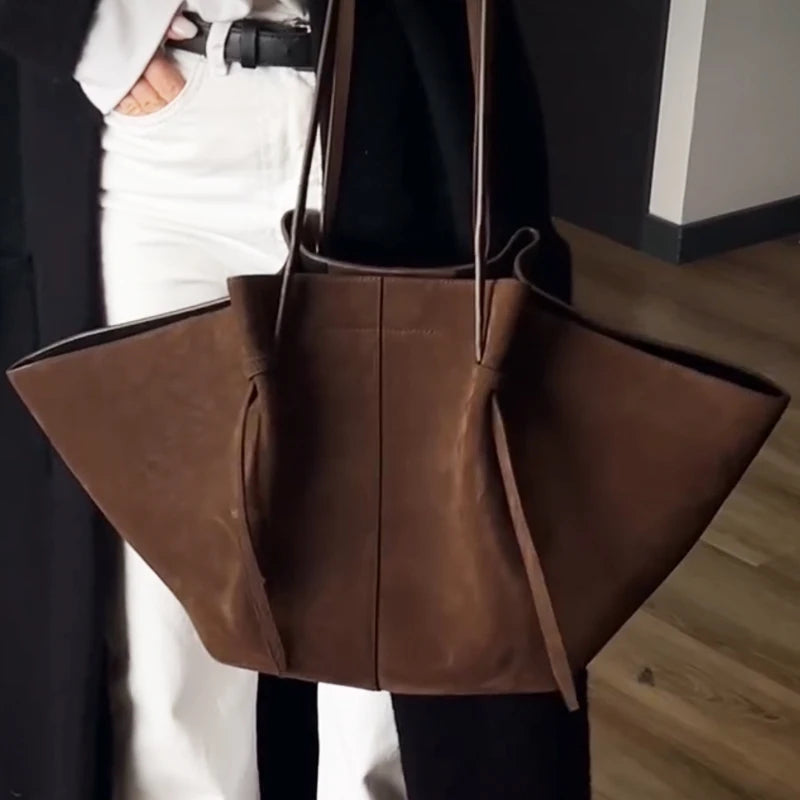 Custom Name Initials Large Capacity Faux Suede Tote Bags For Women Luxury Designer Handbags Purses 2024 New In Underarm Shoulder