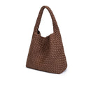 Bolsa em Neoprene Weave Bag Casual com bolsinha auxiliar
