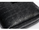 CH Simple Large Capacity Embossed Women's Shoulder Bag Pure Color Letter Pattern Design 2024 Fashion Luxury Backpacks