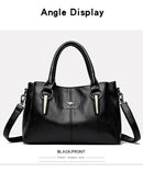 Genuine 3Layers High Quality Soft PU Leather Ladies Shoulder Crossbody Bags for Women  Luxury Handbags  Women  Designer A Main