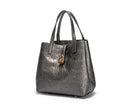 CHCH Women's Tote Bag New Steel Embossed Handheld Bun Mother Shopping Bag