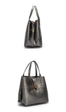 CHCH Women's Tote Bag New Steel Embossed Handheld Bun Mother Shopping Bag
