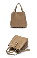 CHCH Women's Tote Bag New Steel Embossed Handheld Bun Mother Shopping Bag