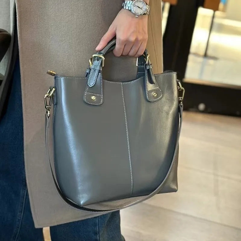 Bolsa Feminina ZENCY – Couro Legitimo & Design Sofisticad