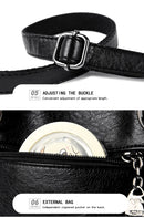 Genuine 3Layers High Quality Soft PU Leather Ladies Shoulder Crossbody Bags for Women  Luxury Handbags  Women  Designer A Main