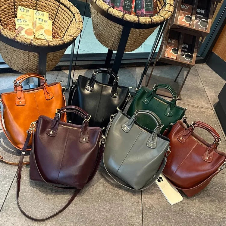 Bolsa Feminina ZENCY – Couro Legitimo & Design Sofisticad