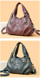 Genuine Brand Leather Women Handbag Luxury Designer Shoulder Crossbody Bags Ladies Purse Messenger Tote Bag Female Commuting Bag