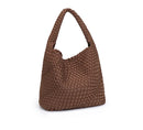 Bolsa em Neoprene Weave Bag Casual com bolsinha auxiliar