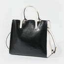 Burminsa Cowhide Genuine Leather Large Tote Handbags For Women 2024 Trend Designer Commuter Satchel Shopper Female Shouder Bags