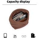 Bolsa em Neoprene Weave Bag Casual com bolsinha auxiliar